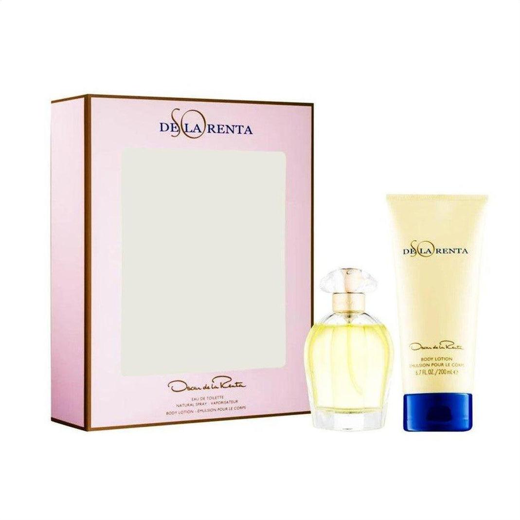 Oscar De La Renta So De La Renta Eau De Toilette 100ml 2 piece Gift Set - Cosmetics Fragrance Direct-85715581488