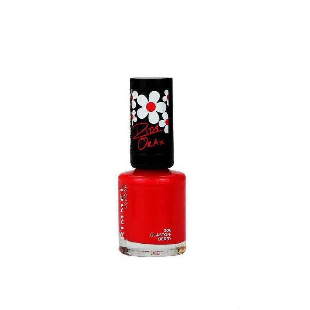 Rimmel 60 Second Super Shine Nail Polish by Rita Ora - 300 Glaston-Berry - Cosmetics Fragrance Direct-3614220824697