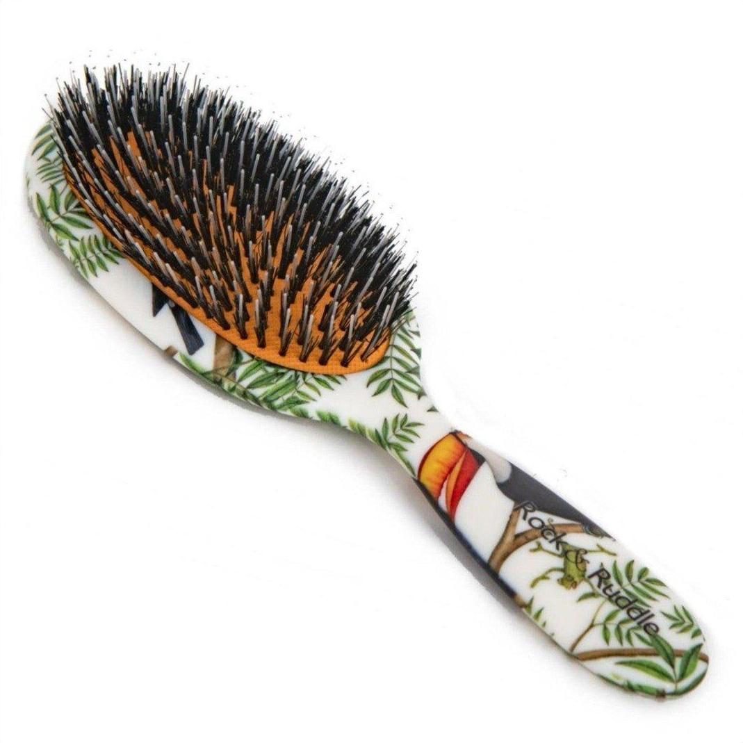 Rock & Ruddle Big Toucans Boar Bristle Hair Brush - Cosmetics Fragrance Direct-5060342154026