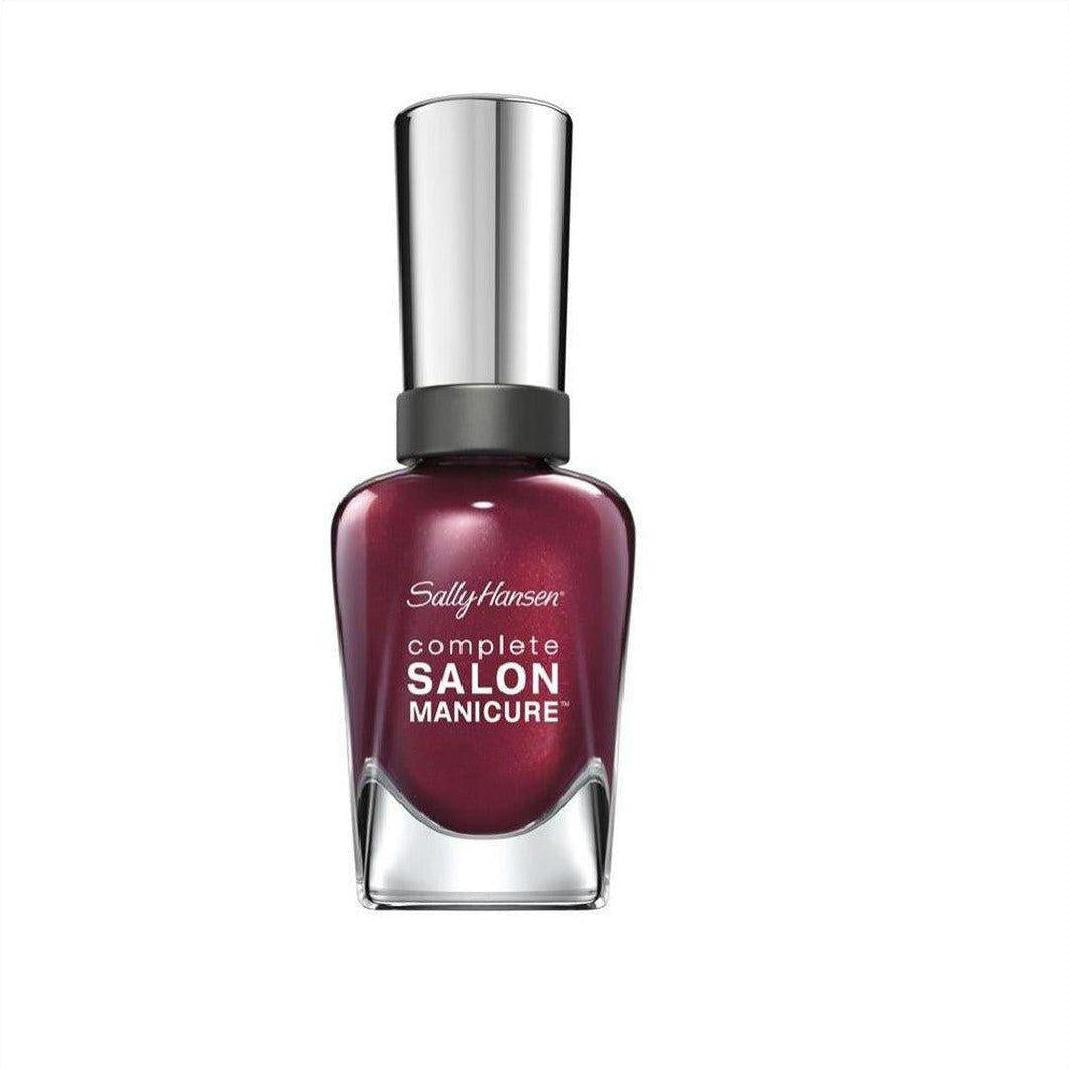 Sally Hansen Complete Salon Manicure 620 - Wine Not Nail Enamel 14.7 Ml - Cosmetics Fragrance Direct-074170444674