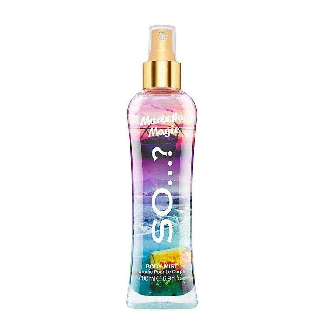 So...? Summer Escapes Marbella Magic Body Mist 200ml - Cosmetics Fragrance Direct-5018389024062