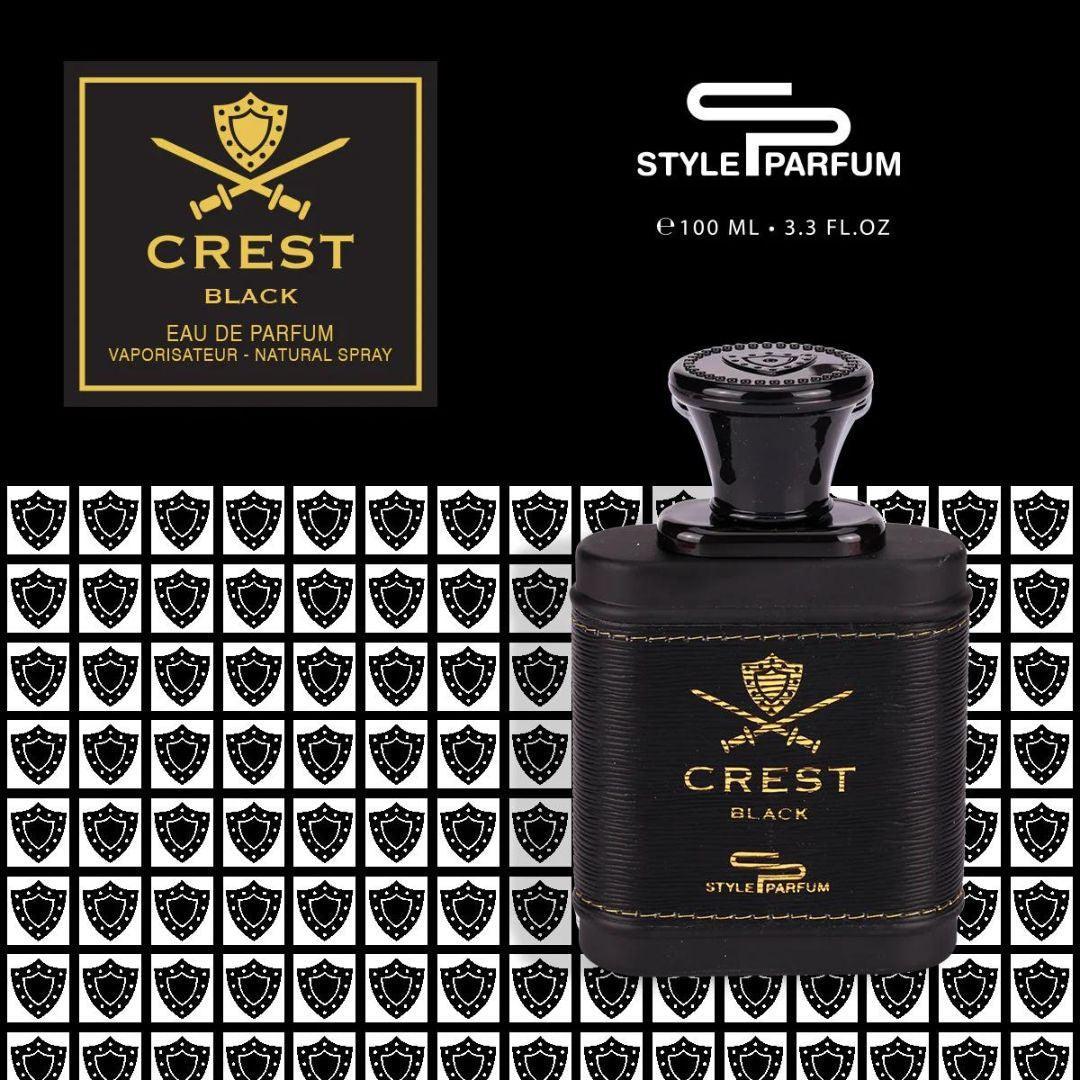 Style Parfum Crest Black Eau De Parfum 100ml - Cosmetics Fragrance Direct-6294015100471
