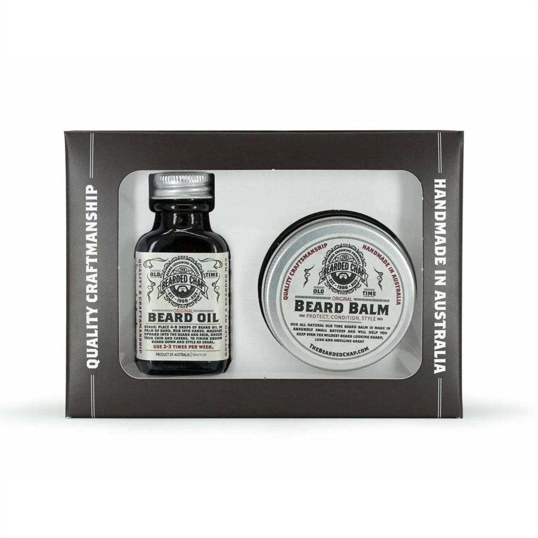 The Bearded Chap Essential Duo Beard Kit - Cosmetics Fragrance Direct-9349410000257