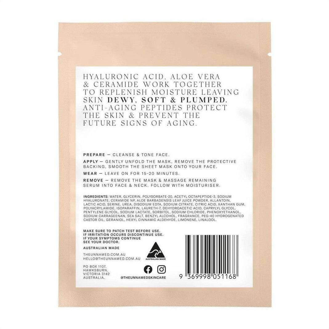The Unnamed Hydrating & Anti Aging Sheet Mask - Cosmetics Fragrance Direct-9369998051168
