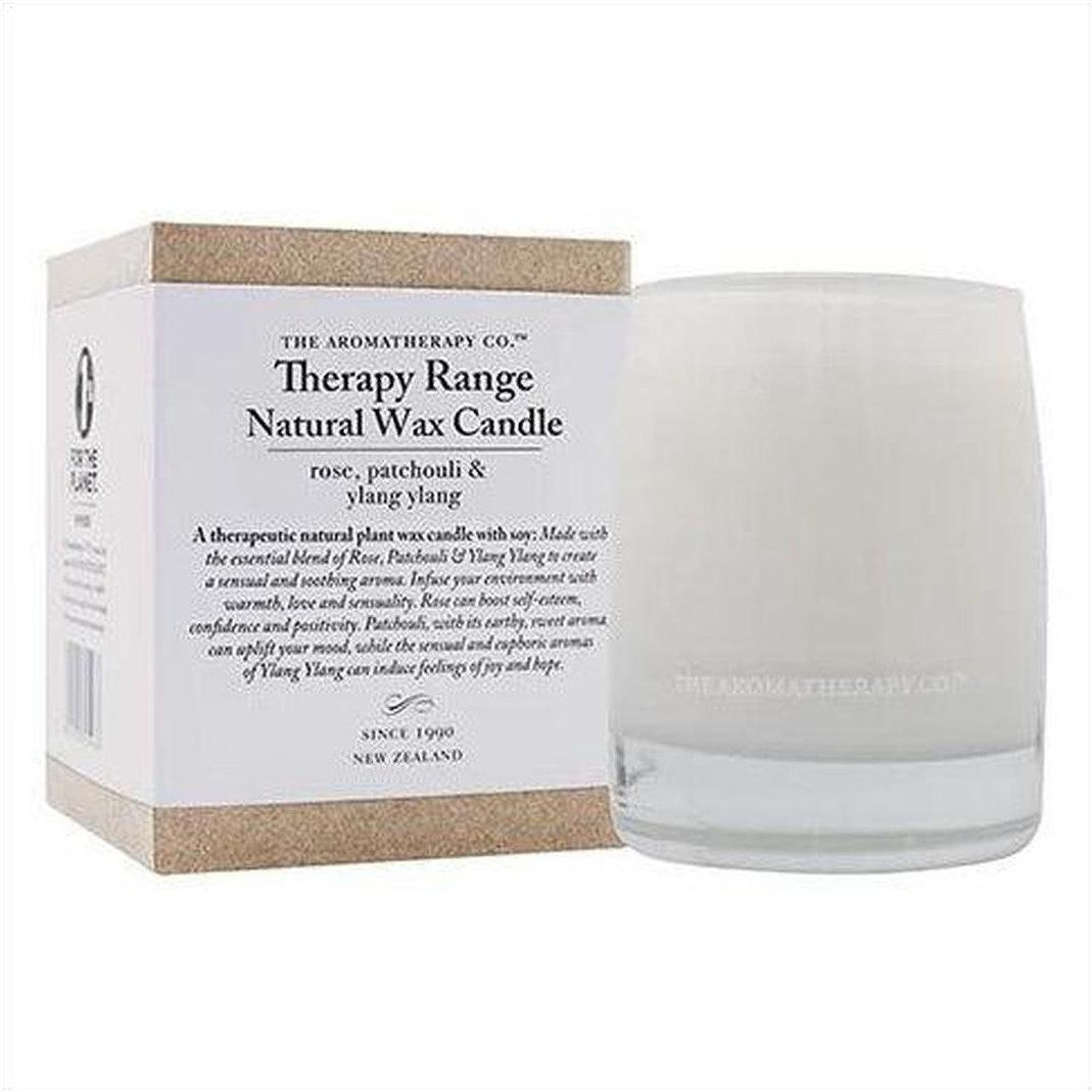 Therapy Range Candle Rose, Patchouli & Ylang Ylang - Cosmetics Fragrance Direct-61682228