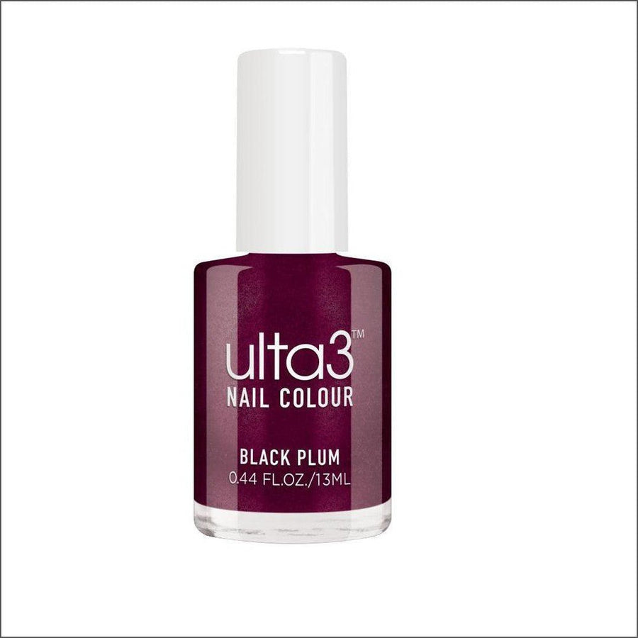 Ulta3 Black Plum Nail Polish 13ml - Cosmetics Fragrance Direct-9327423004622