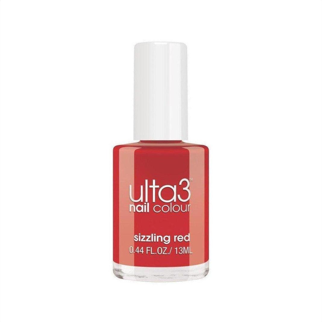 Ulta3 Sizzling Red Nail Polish 13ml - Cosmetics Fragrance Direct-9329370053685