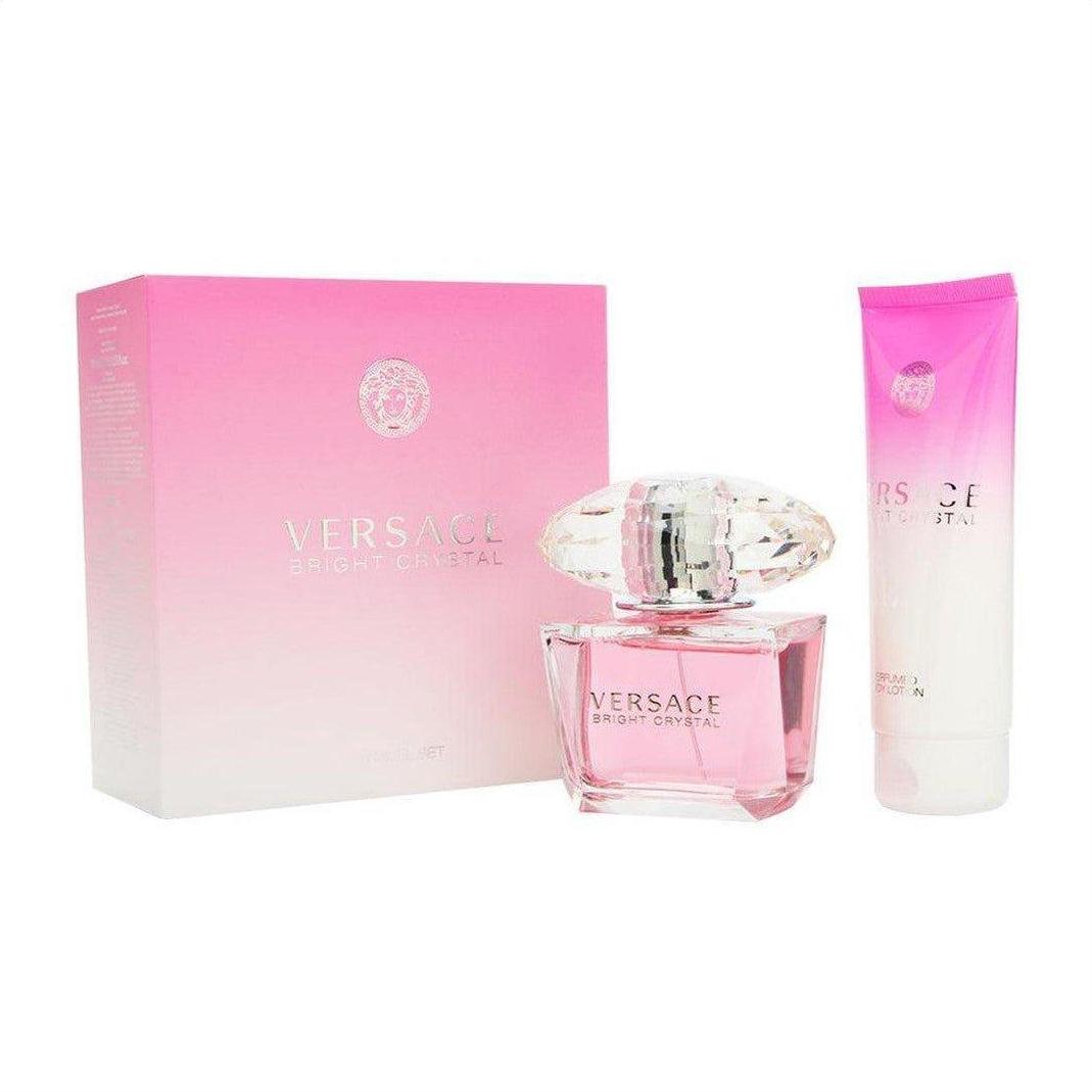 Versace Bright Crystal Eau De Toilette 90ml Travel Set - Cosmetics Fragrance Direct-77146164