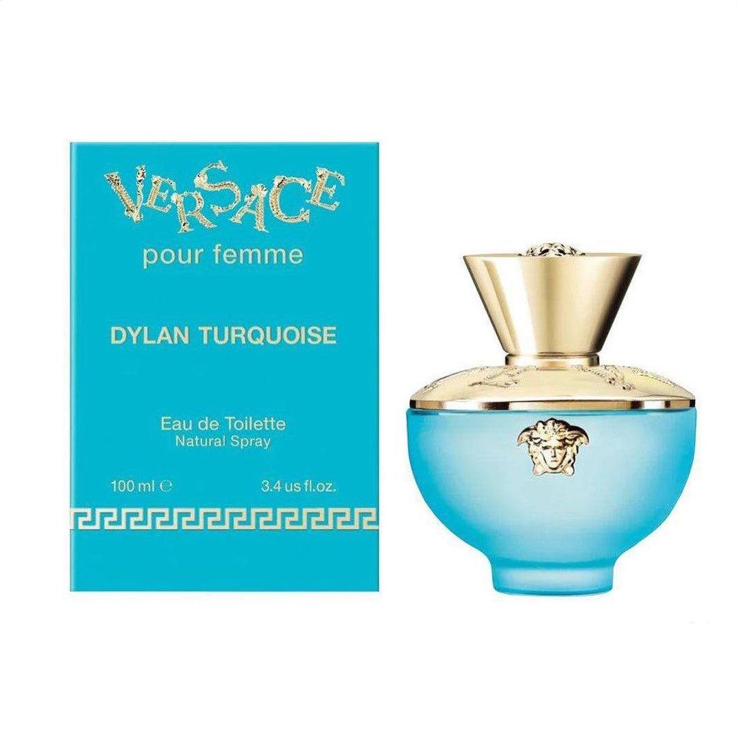 Versace Pour Femme Dylan Turquoise Eau De Toilette 100ml - Cosmetics Fragrance Direct-8011003858552