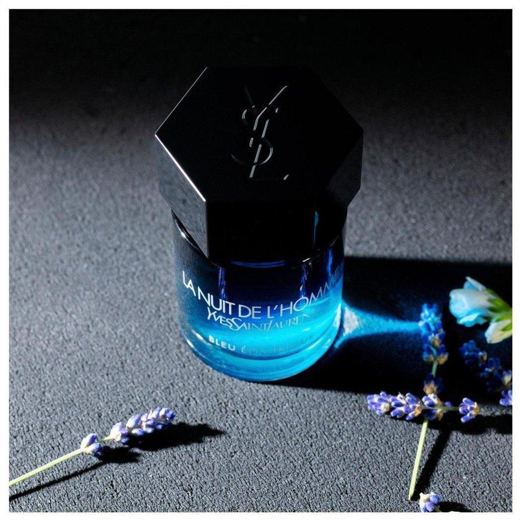 Yves Saint Laurent La Nuit De L'Homme Bleu Electrique Eau De Toilette Intense 100ml - Cosmetics Fragrance Direct-3614273346719