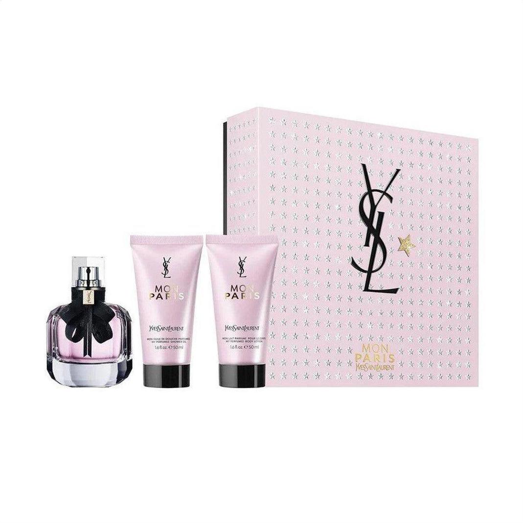 Yves Saint Laurent Mon Paris Eau de Parfum 50ml Gift Set - Cosmetics Fragrance Direct-3614272848917