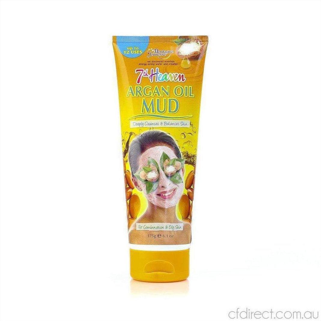 7th Heaven Argan Oil Mud Mask 175g - Cosmetics Fragrance Direct-083800037391