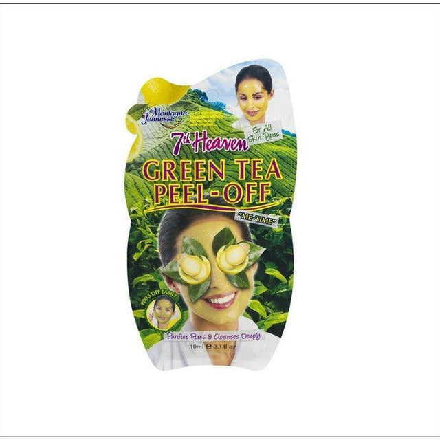 7th Heaven Green Tea Peel-off Mask 10ml - Cosmetics Fragrance Direct-083800026371