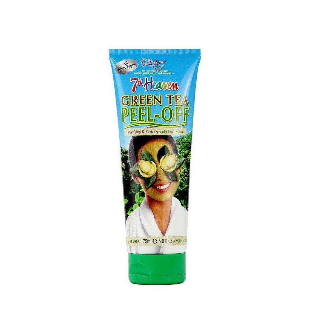 7th Heaven Green Tea Peel-off Mask 175g - Cosmetics Fragrance Direct-083800037445