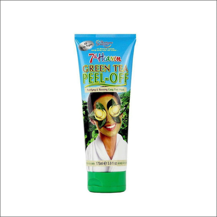 7th Heaven Green Tea Peel-off Mask 175g - Cosmetics Fragrance Direct-083800037445