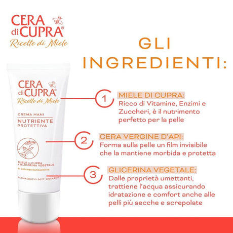 Cera di Cupra Ricette di Miele Hand Cream 75 ml