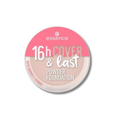 Essence 16h Cover & Last Powder Foundation 02 Champagne