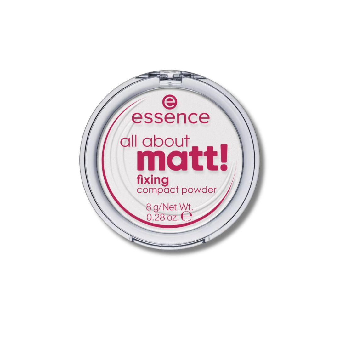 Essence Mattifying Compact Powder 01 Natural Beige 12g - Cosmetics ...