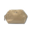 Guess Beige Glossy Cosmetic Bag