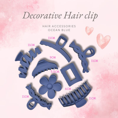 Hair accessories - 8 Piece Hair Clip Set