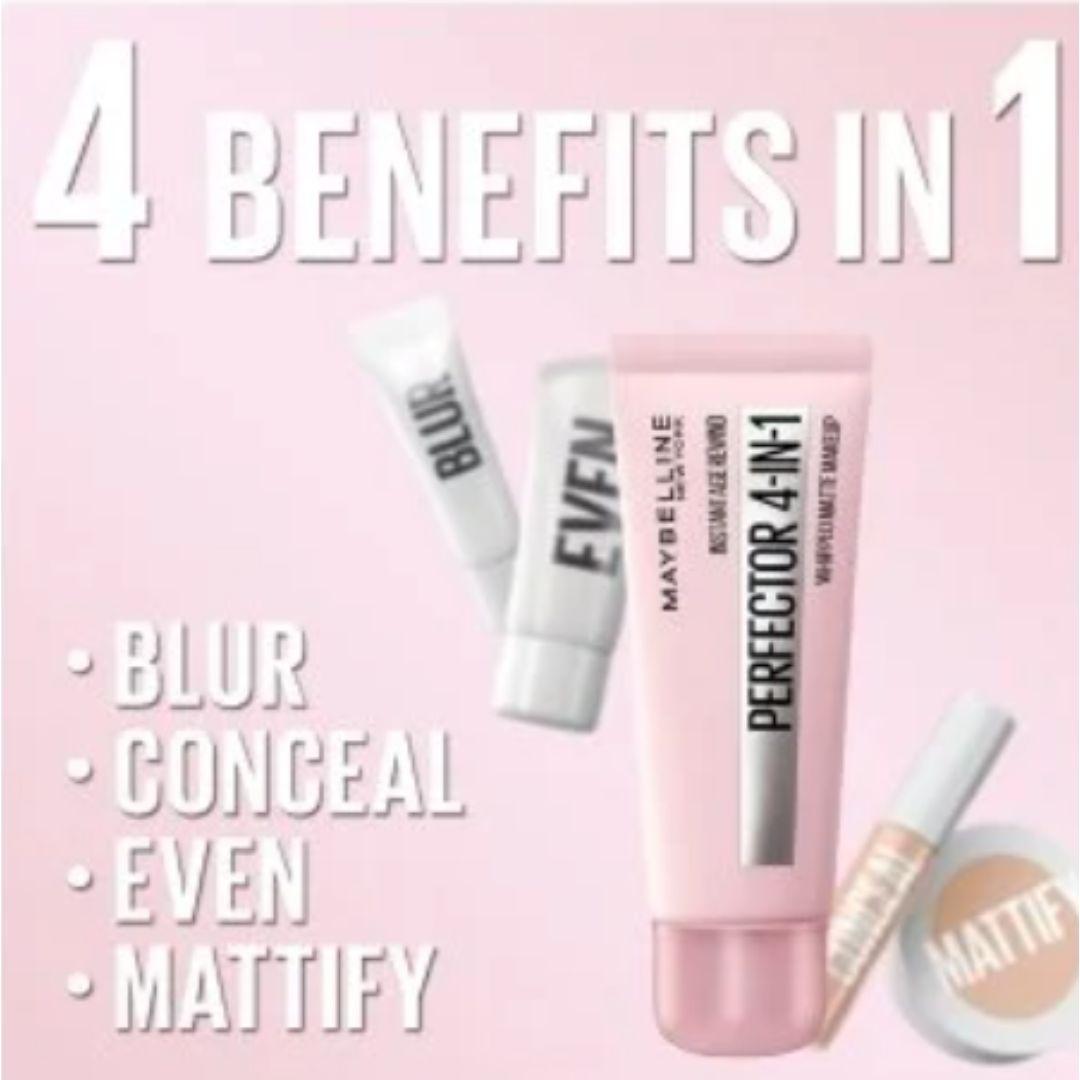 Maybelline New York Instant Perfector 4-in-1 Matte Foundation Makeup - Fair Light