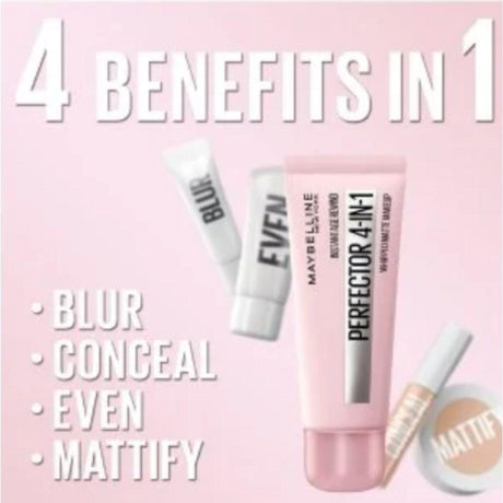 Maybelline New York Instant Perfector 4-in-1 Matte Foundation Makeup - Fair Light