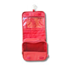 Natio Red Foldable Toiletry Bag with Hook