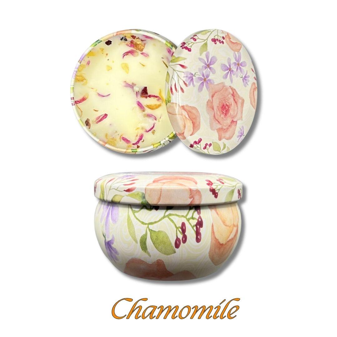 Scented Fragrant Candles Wick Candles Soy Wax Lidded Jar 62.4gm