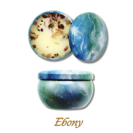 Scented Fragrant Candles Wick Candles Soy Wax Lidded Jar 62.4gm