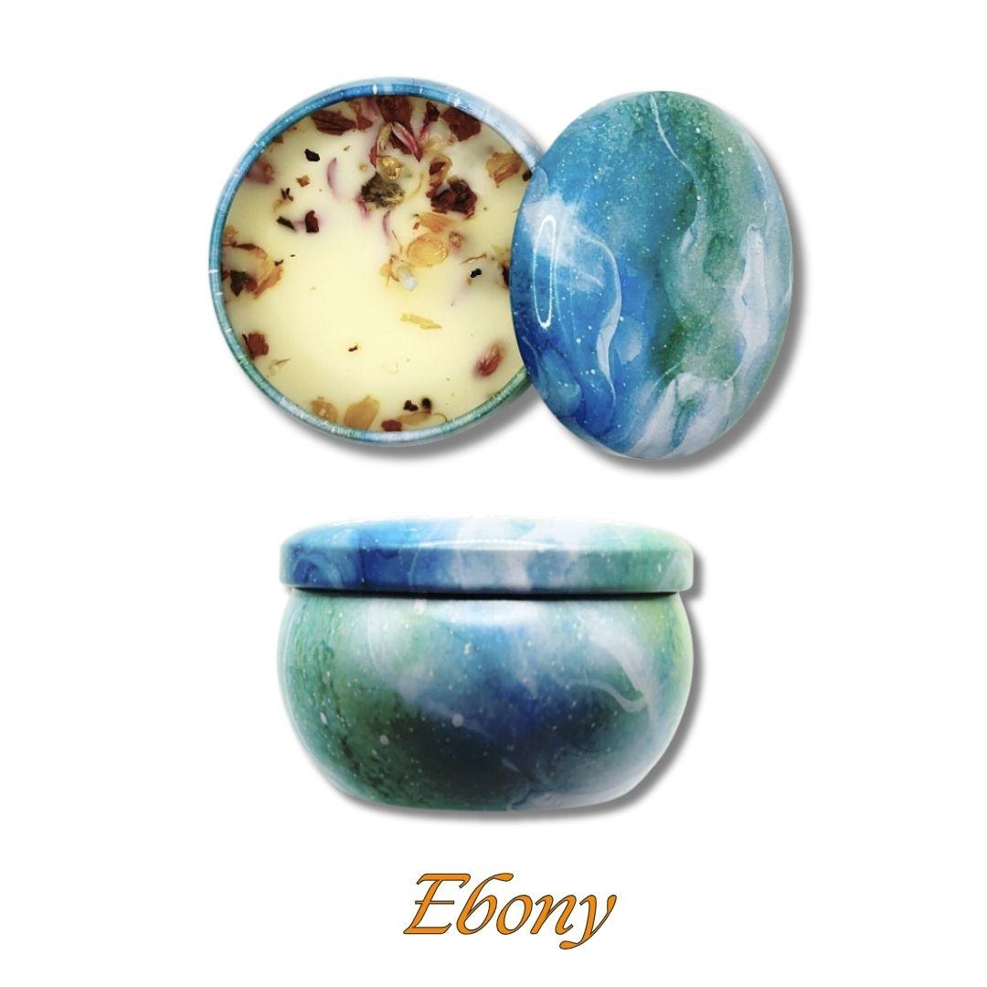 Scented Fragrant Candles Wick Candles Soy Wax Lidded Jar 62.4gm