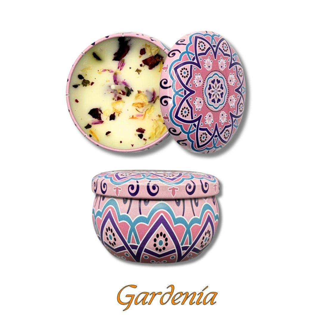 Scented Fragrant Candles Wick Candles Soy Wax Lidded Jar 62.4gm