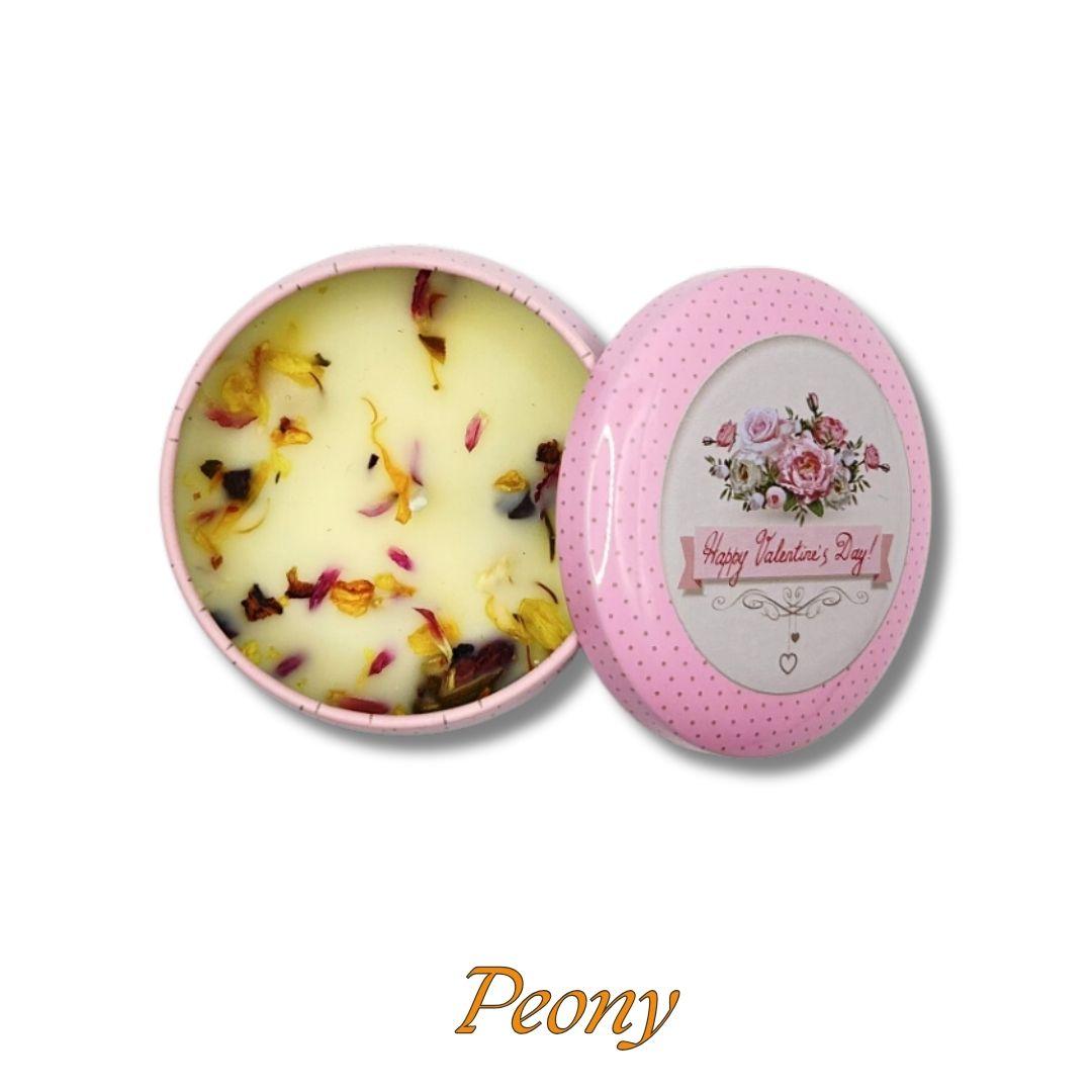 Scented Fragrant Candles Wick Candles Soy Wax Lidded Jar 62.4gm