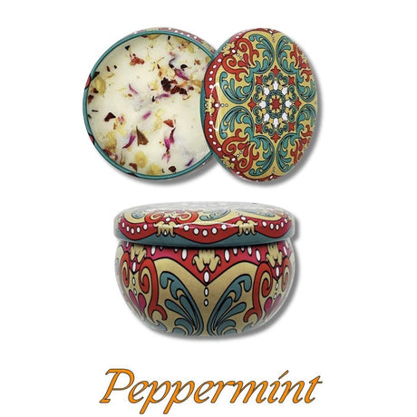 Scented Fragrant Candles Wick Candles Soy Wax Lidded Jar 62.4gm