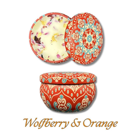 Scented Fragrant Candles Wick Candles Soy Wax Lidded Jar 62.4gm