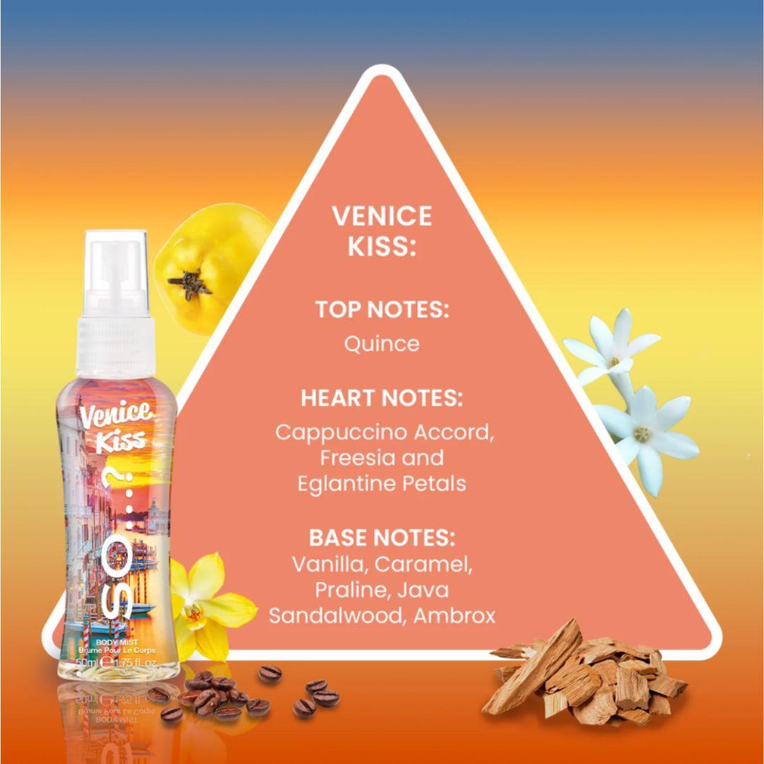 So…? Summer Escapes Mini Body Mist Gift Set 4x50ml