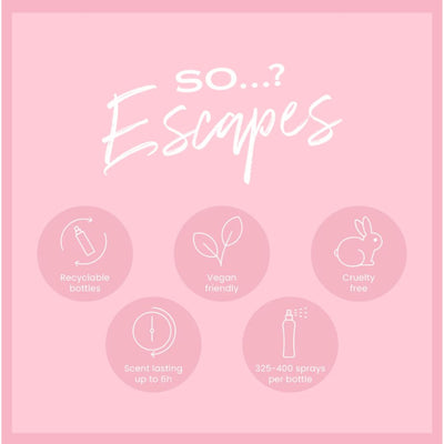 So…? Summer Escapes Mini Body Mist Gift Set 4x50ml