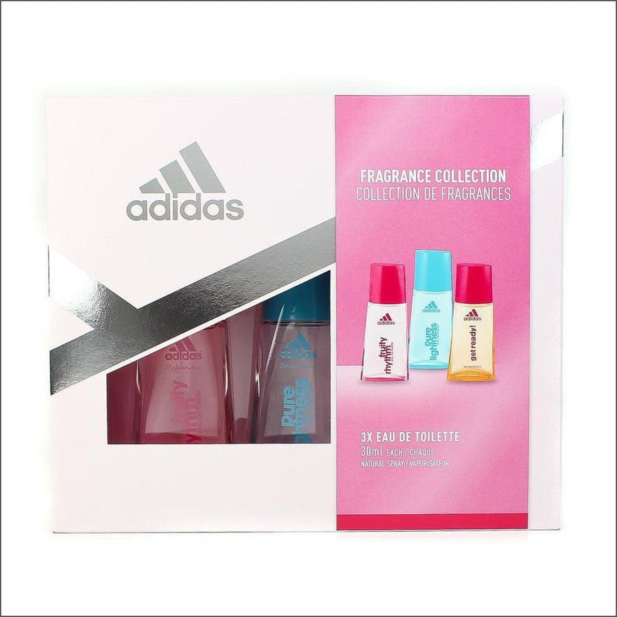 Adidas Fragrance Collection Eau de Toilette 3 x 30ml - Cosmetics Fragrance Direct-3.61423E+12