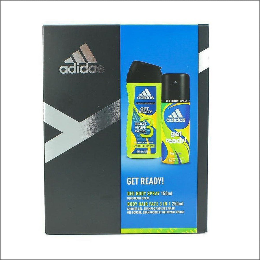 Adidas Get Ready Deodorant Gift Set - Cosmetics Fragrance Direct-3.61423E+12