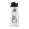 Adidas Hydra Sport Body Hair & Face Shower Gel 400ml - Cosmetics Fragrance Direct-3607343568036