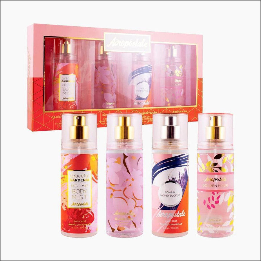 Aeropostale For Her Body Mist Gift Set 4x100ml - Cosmetics Fragrance Direct-819029011962