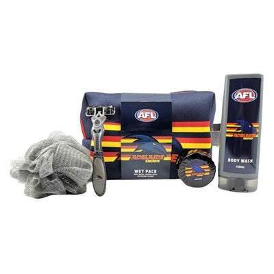 AFL Adelaide Crows Toiletry Bag Gift Set - Cosmetics Fragrance Direct-9349830024437