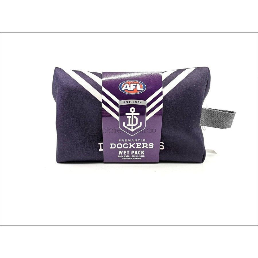 AFL Fremantle Dockers Toiletry Bag Gift Set - Cosmetics Fragrance Direct-9349830024413