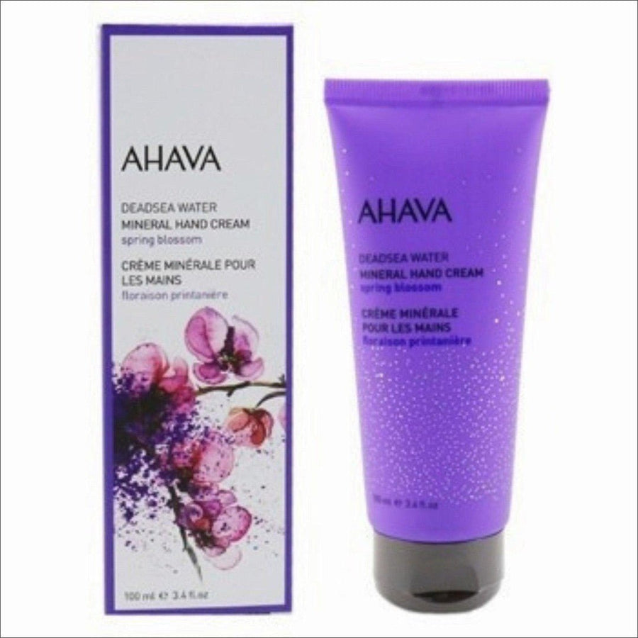 Ahava Dead Sea Water Hand Cream Spring Blossom 100ml - Cosmetics Fragrance Direct-697045157280