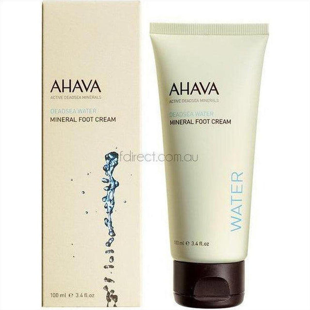 Ahava Dead Sea Water Mineral Foot Cream 100ml - Cosmetics Fragrance Direct-697045150137