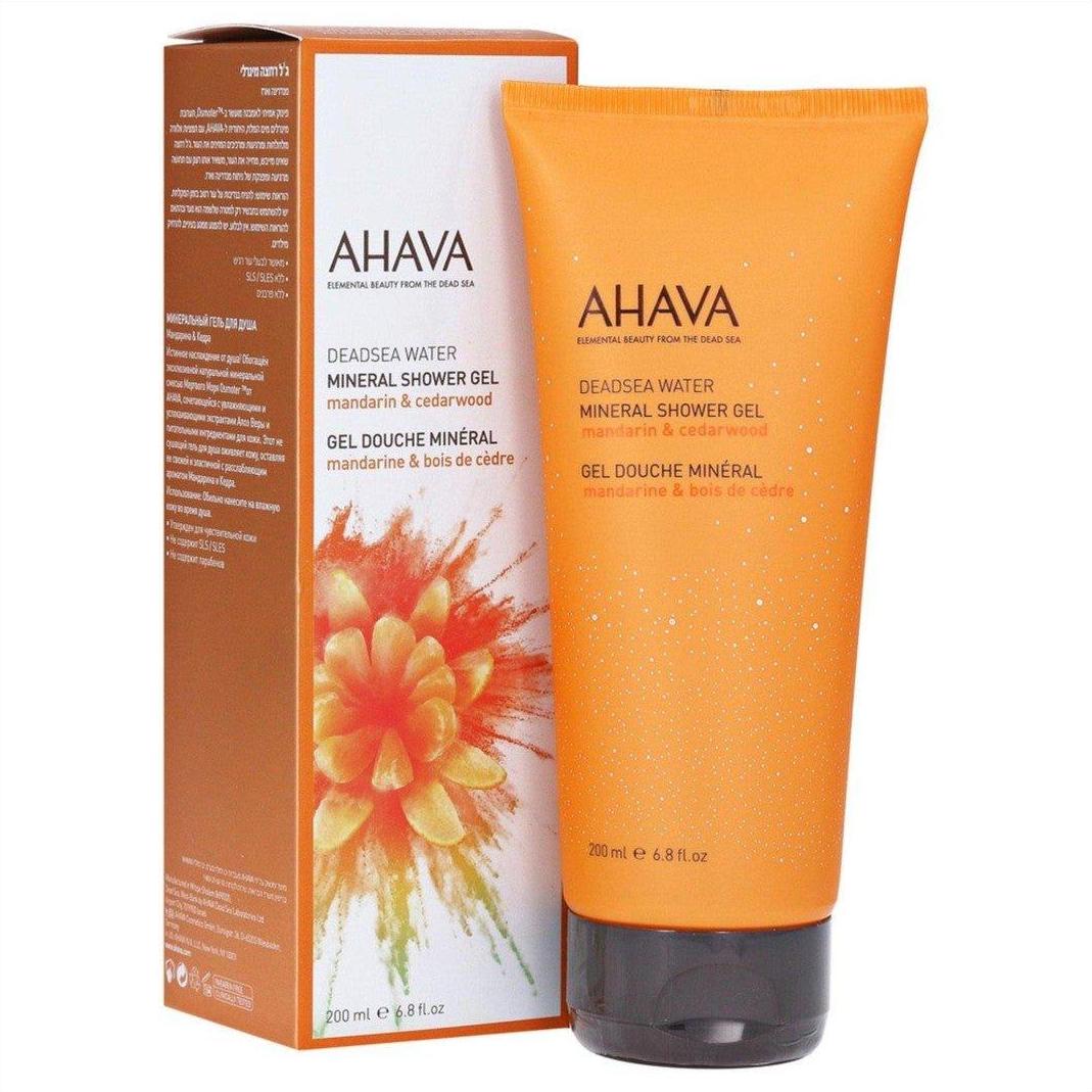 Ahava Dead Sea Water Mineral Shower Gel Mandarin Cedarwood 200ml - Cosmetics Fragrance Direct-697045156450