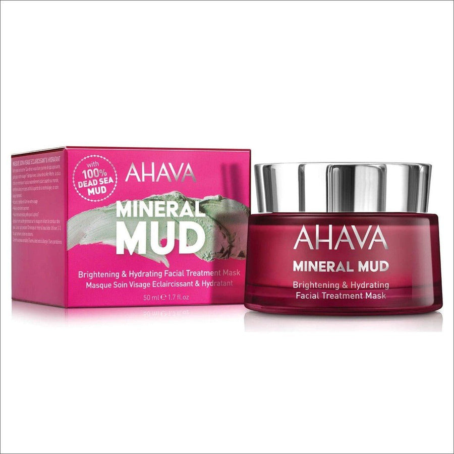 Ahava Mineral Mud Brightening & Hydrating Facial treatment Mask 50ml - Cosmetics Fragrance Direct-697045155743