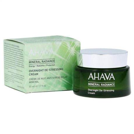 Ahava Mineral Radiance Overnight De-Stressing Cream 50ml - Cosmetics Fragrance Direct-697045155323