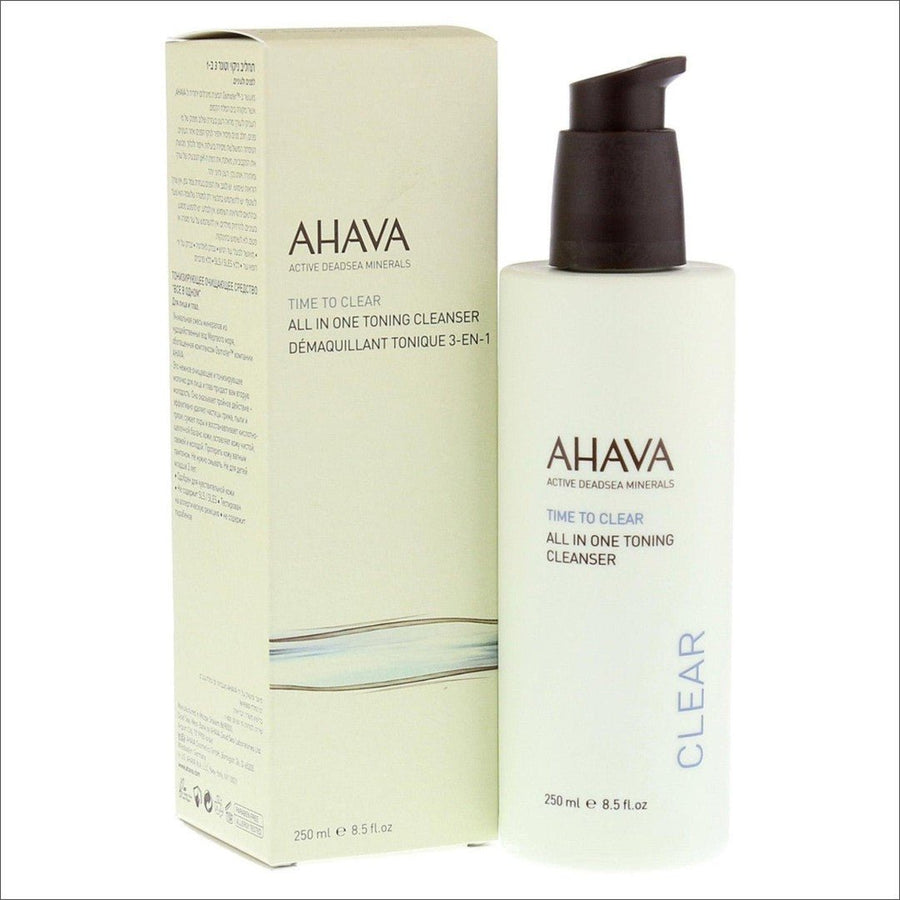 Ahava Time To Clear All In One Toning Cleanser 250ml - Cosmetics Fragrance Direct-697045150175