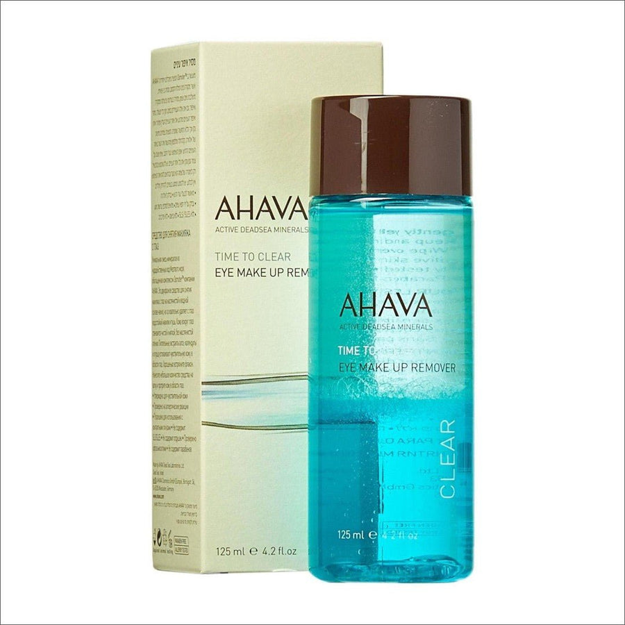 Ahava Time To Clear Eye Makeup Remover 125ml - Cosmetics Fragrance Direct-697045151301