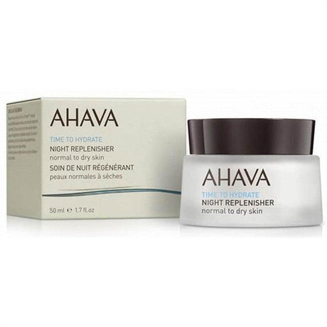 Ahava Time To Hydrate Night Replenisher For Normal To Dry Skin 50ml - Cosmetics Fragrance Direct-697045154340